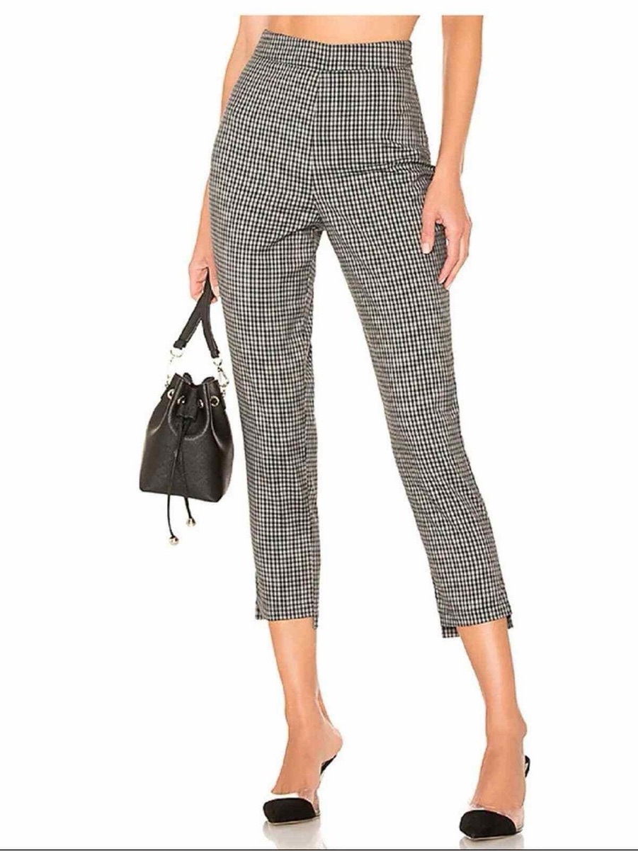 Lovers & Friends Gingham Pants Nwt Sz M